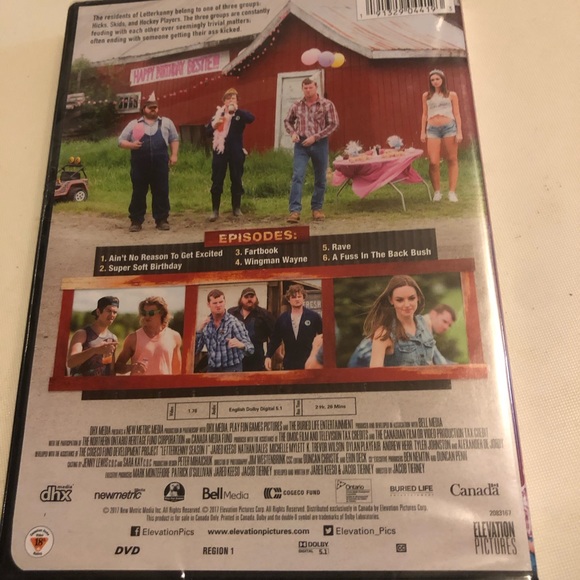 Letterkenny: Season 1 (DVD, 2017) New Sealed Canadian - Picture 3 of 6
